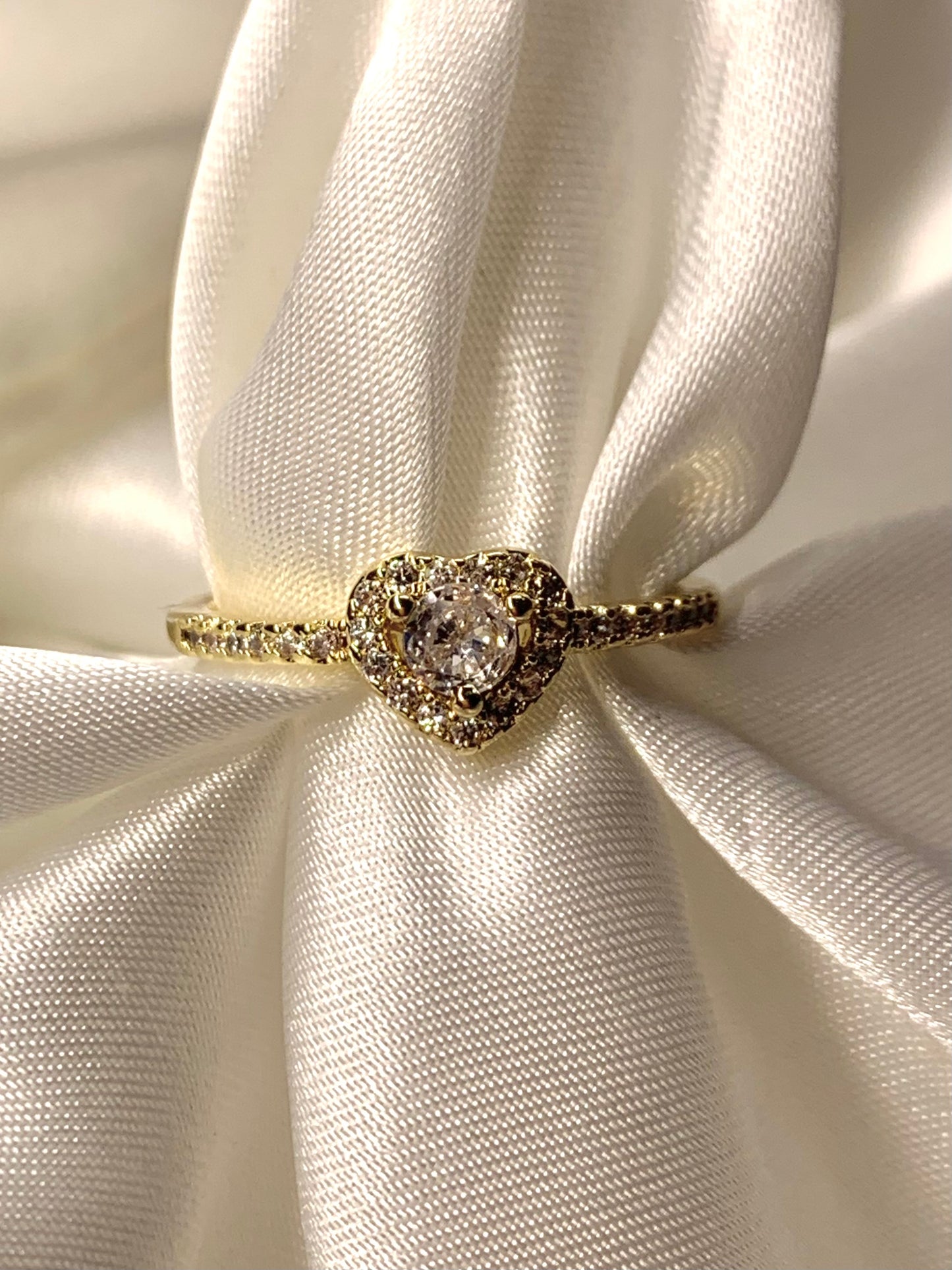 Diamond Heart Ring (6,7,8,9)