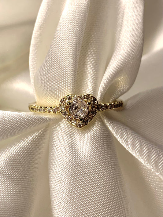 Diamond Heart Ring (6,7,8,9)
