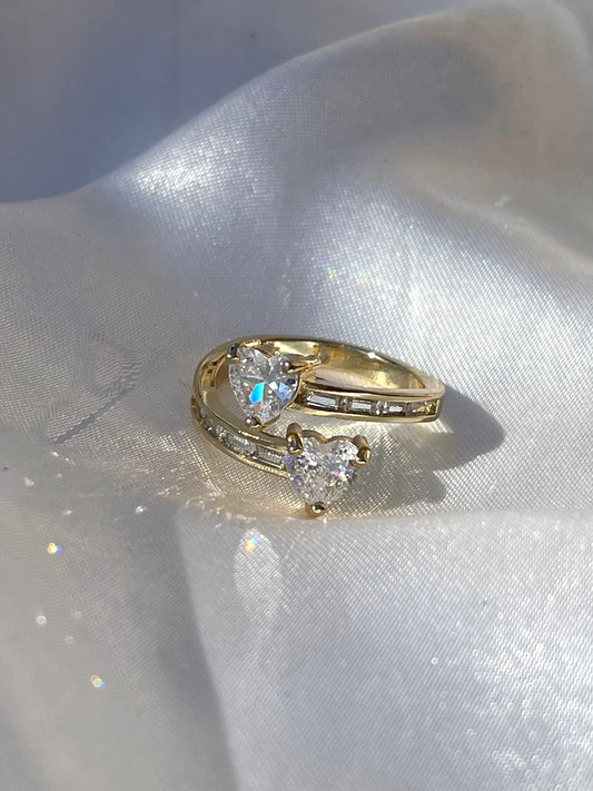 Heart Diamond Ring