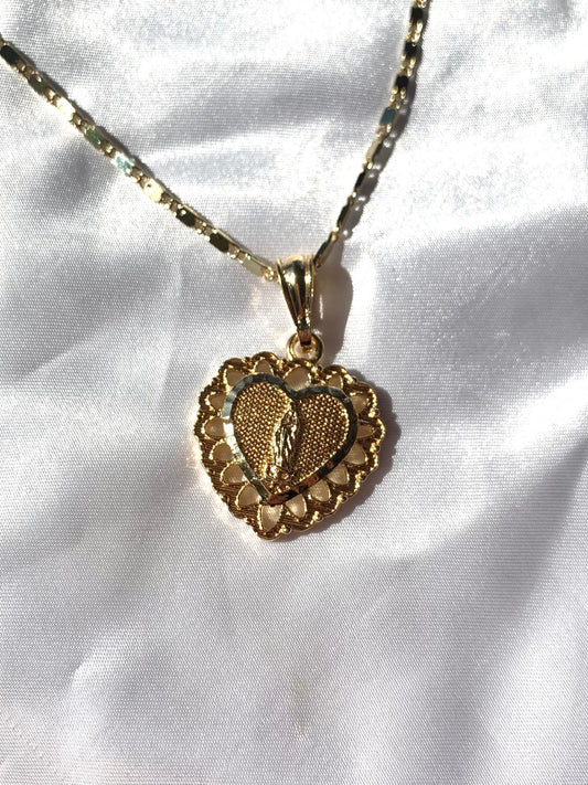 Virgin Heart Necklace