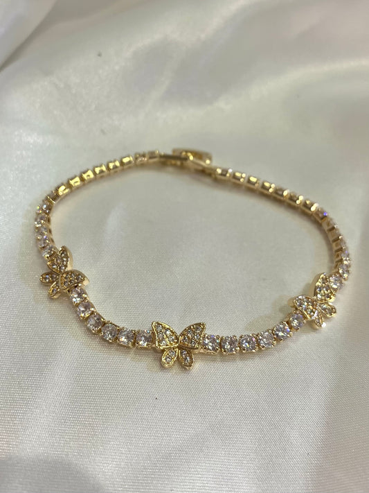 Butterfly Diamond Bracelet