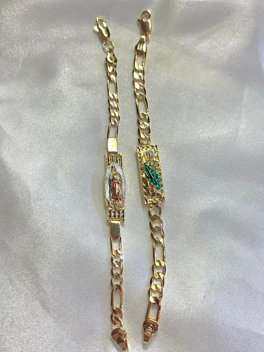 Baby/Kid Bracelets Virgen & San Judas