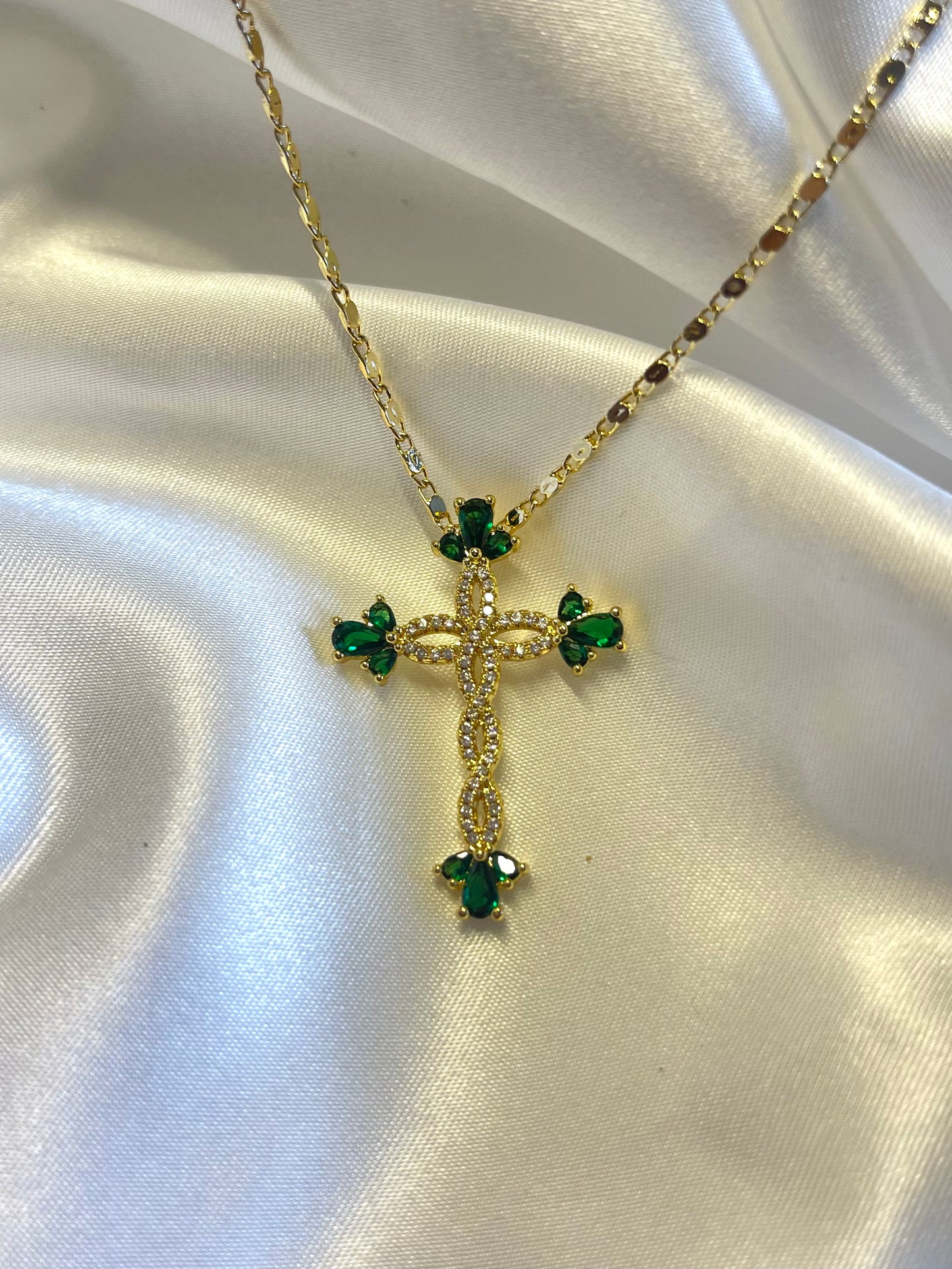 Green Beautiful Cross