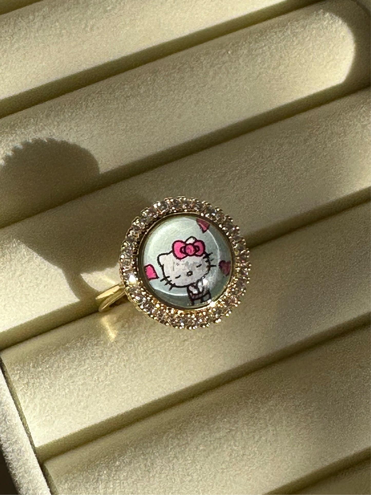 Hello Kitty Adjustable Ring