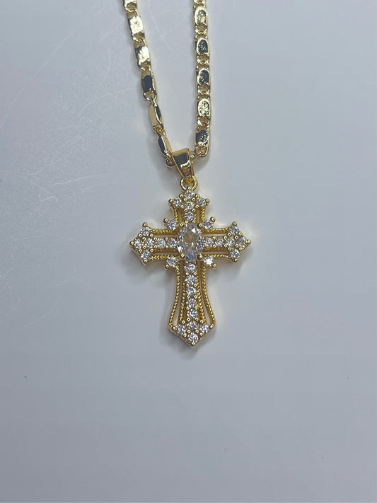 Dainity Cross Necklace ✨